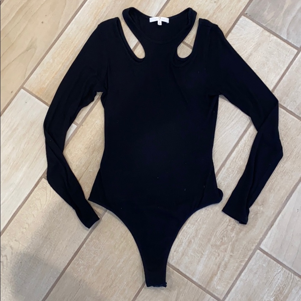 Seven for all mankind ribbed bodysuit
